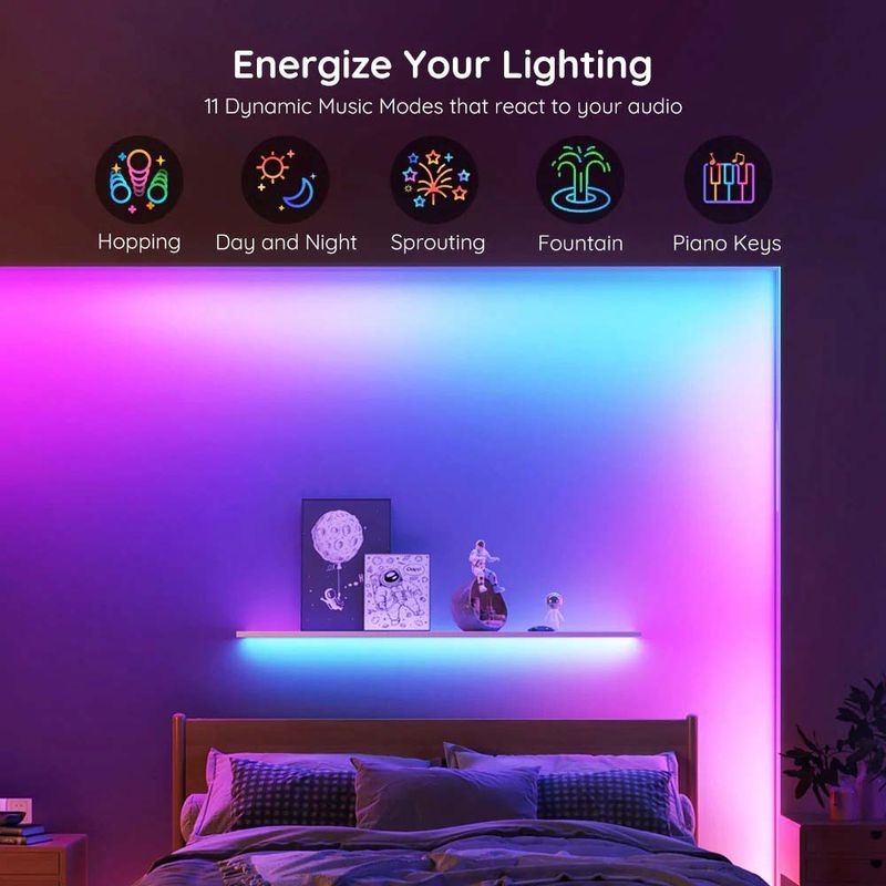 TIRA-DE-LUCES-LED-RGBIC-BASIC-WI-FI---BLUETOOTH-GOVEE