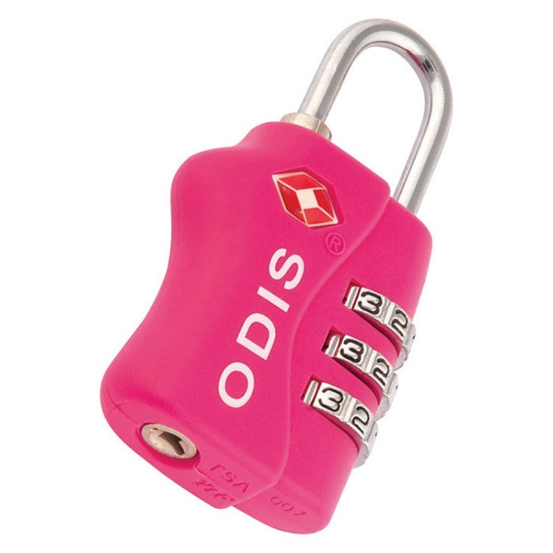 ODIS CANDADO TSA 33MM ROSADO BT CAN0000135