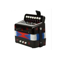 NUTECH ACORDEON DE NIÑO 7 NOTAS BLACK