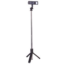 AIWA BASTON SELFIE /TRIPODE EXTENSIBLE + LUZ LED RECARGABLE + OBTURADOR INALAMBRICO