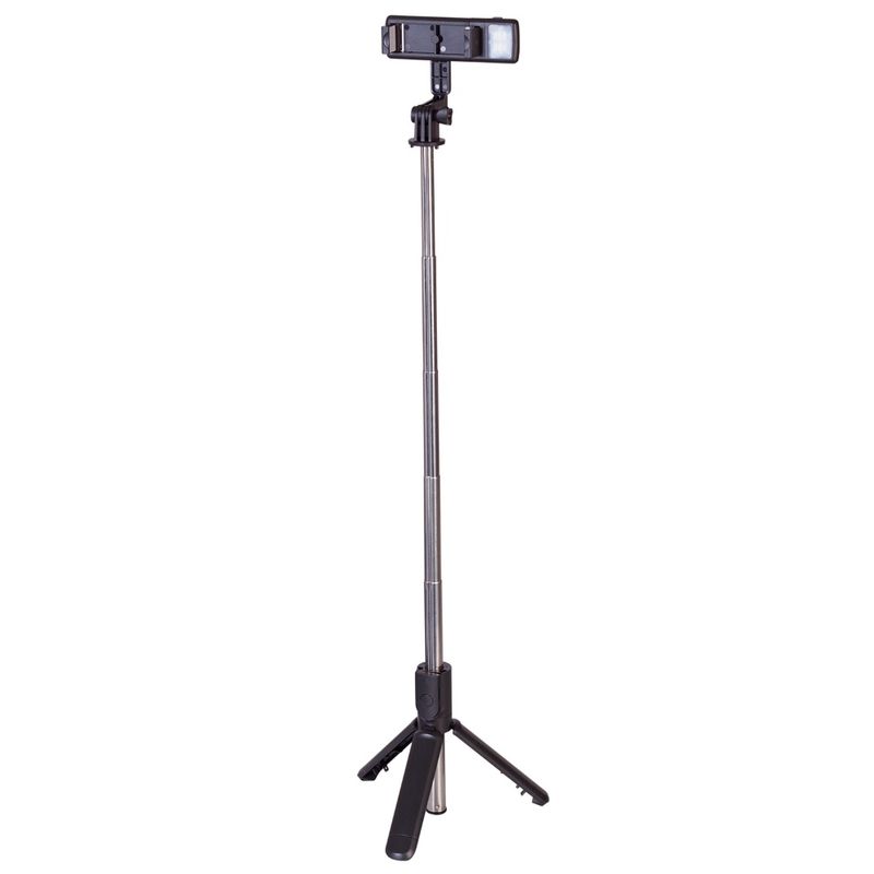 BASTON-SELFIE--TRIPODE-EXTENSIBLE---LUZ-LED-RECARGABLE---OBTURADOR-INALAMBRICO