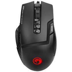 MARVO MOUSE GAMER BLACK ILUMINADO 7200 DPI