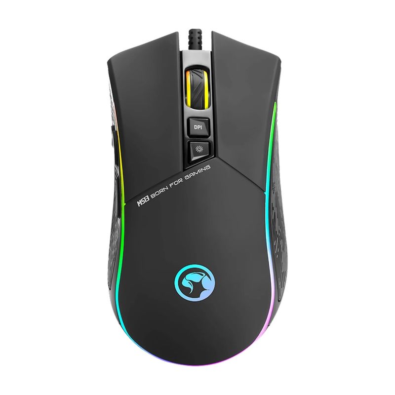 MOUSE-PARA-GAMER-NEGRO-ILUMINADO-6400-DPI