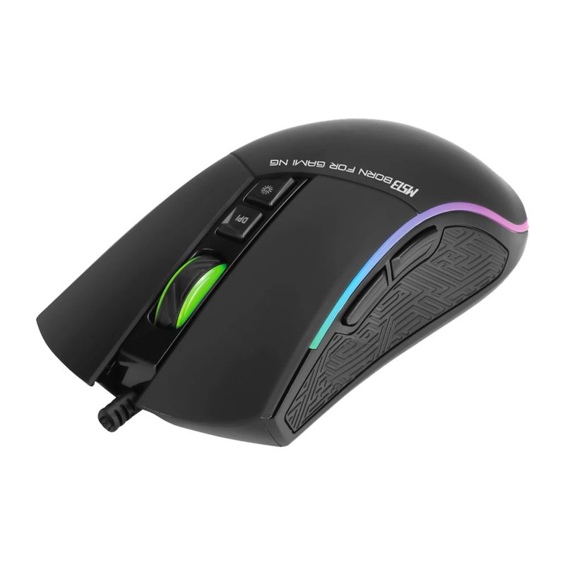 MOUSE-PARA-GAMER-NEGRO-ILUMINADO-6400-DPI