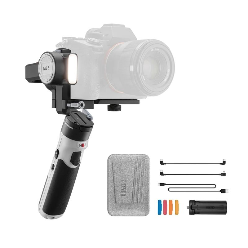 Estabilizador Camara Y Celular Zhiyun Crane-M2 S Accesorios Grabación