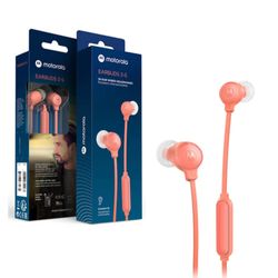 MOTOROLA  AUDÍFONOS M/LIBRES PEACH EARBUDS3-S