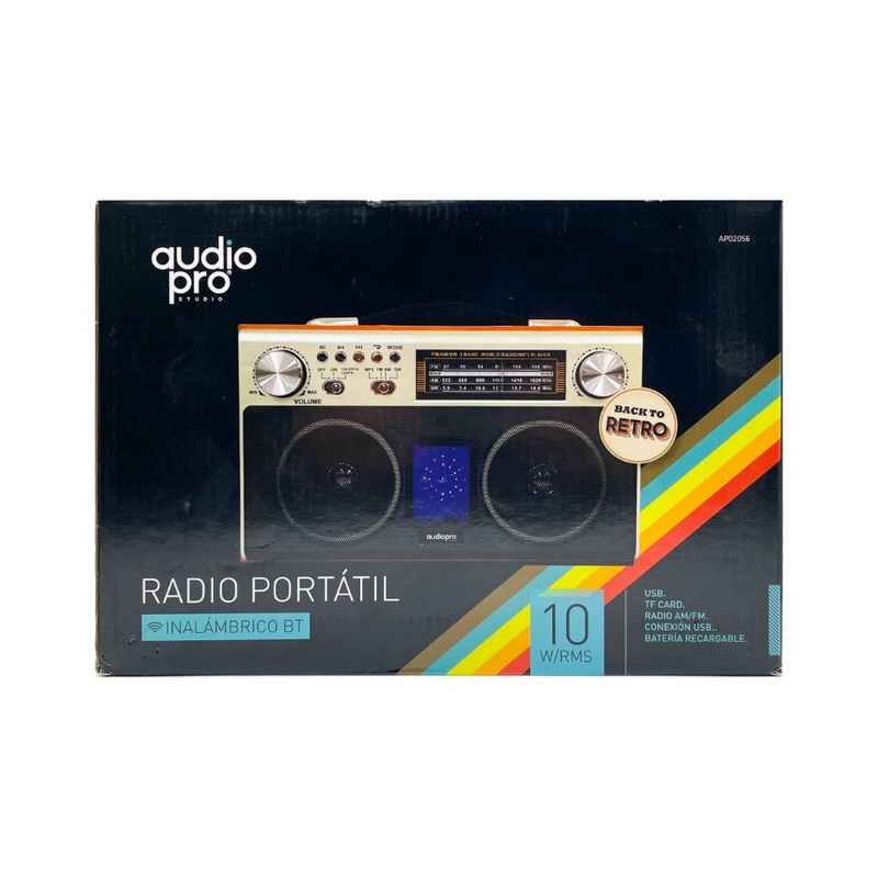 AUDIOPRO RADIO RETRO CASSETTE