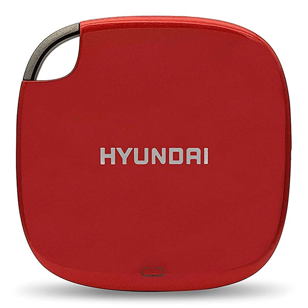 HYUNDAI DISCO DURO  EXTERNO SSD 1TB TIPO-C ROJO