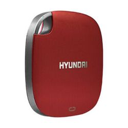 HYUNDAI DISCO DURO  EXTERNO SSD 1TB TIPO-C ROJO
