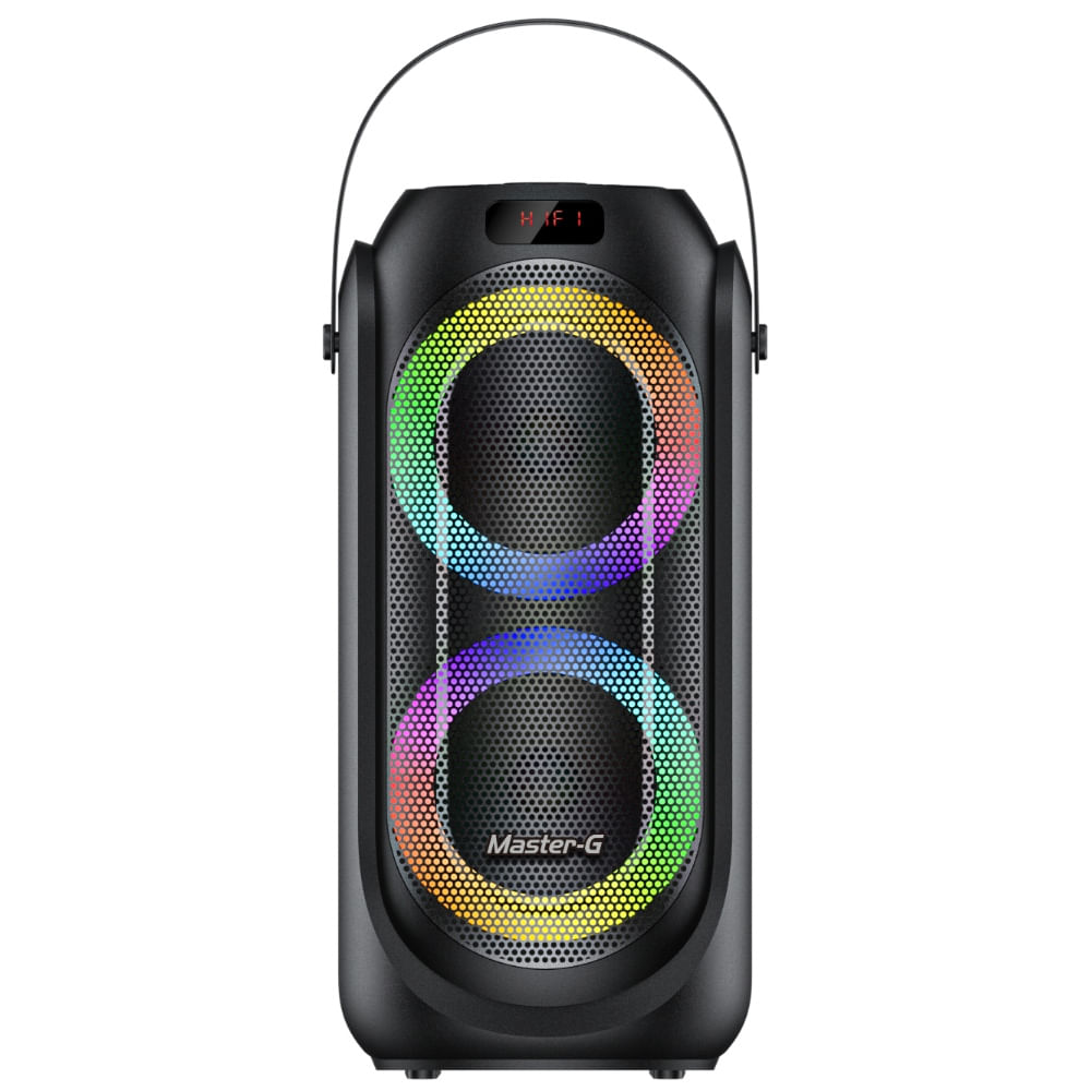MASTER-G PARLANTE BLUETOOTH KARAOKE MASTER G MGEVO 15W BLACK