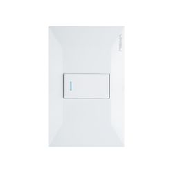 REMA PLACA INTERRUPTOR SIMPLE (9/12) 10A 250V MARFIL