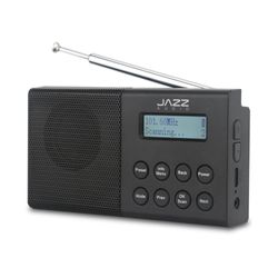 JAZZ AUDIO  MINI RADIO DIGITAL PORTATIL RECARGABLE  DIGRADIO