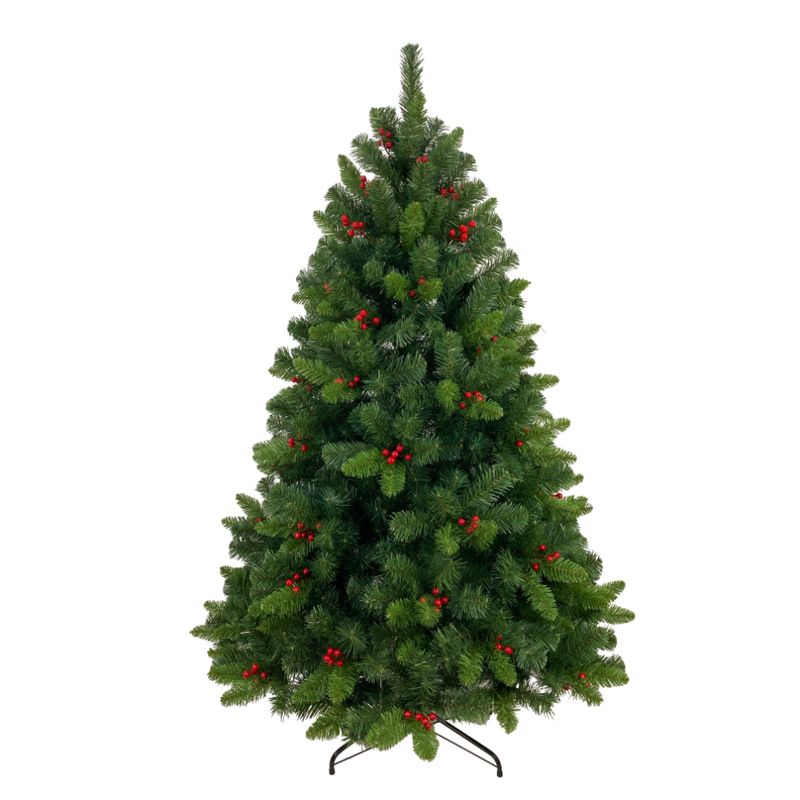 PINO DE NAVIDAD 1.8M CON BERRIES
