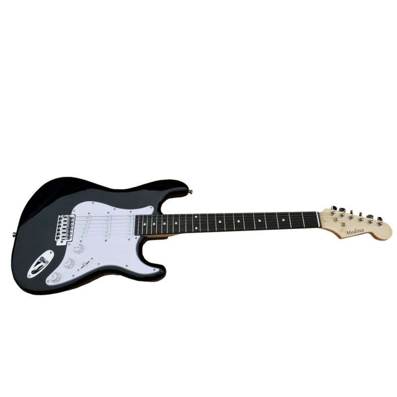 Set Guitarra Electrica Medina Amplificador 10W Y Accesorios Guitarras Eléctricas