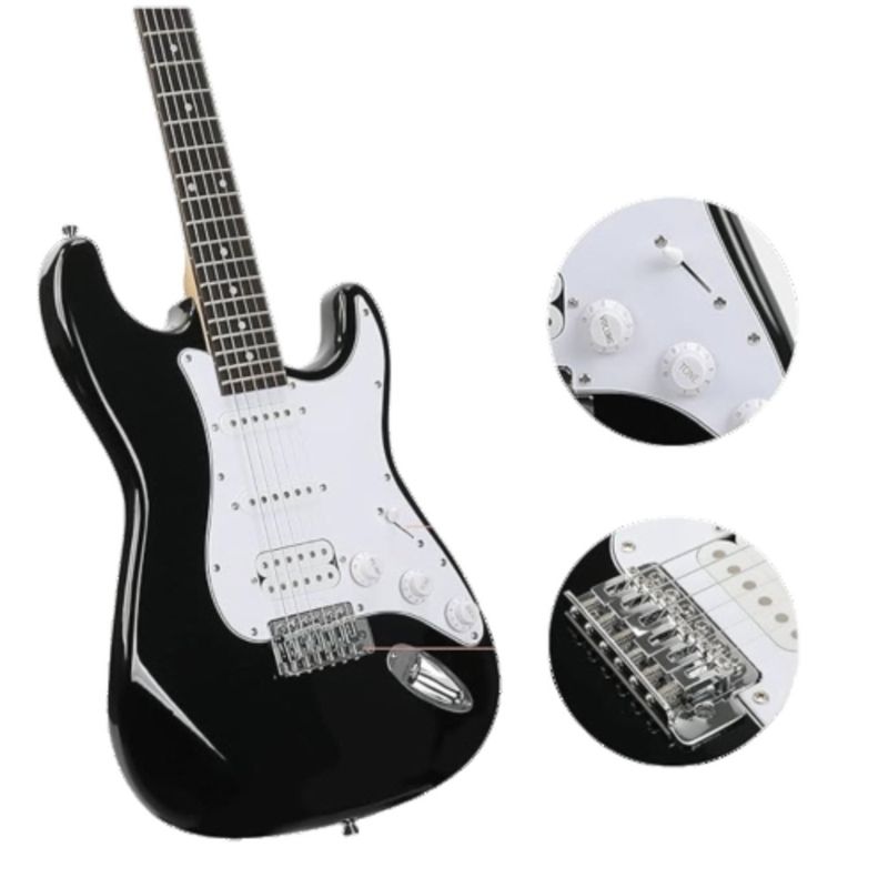 Set Guitarra Electrica Medina Amplificador 10W Y Accesorios Guitarras Eléctricas