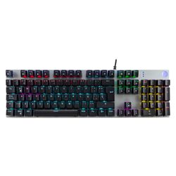 HP  TECLADO MECANICO SILVER RGB GK400F