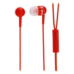 MOTOROLA  AUDÍFONO MOTO EARBUDS 105 MANOS LIBRES ROJOS