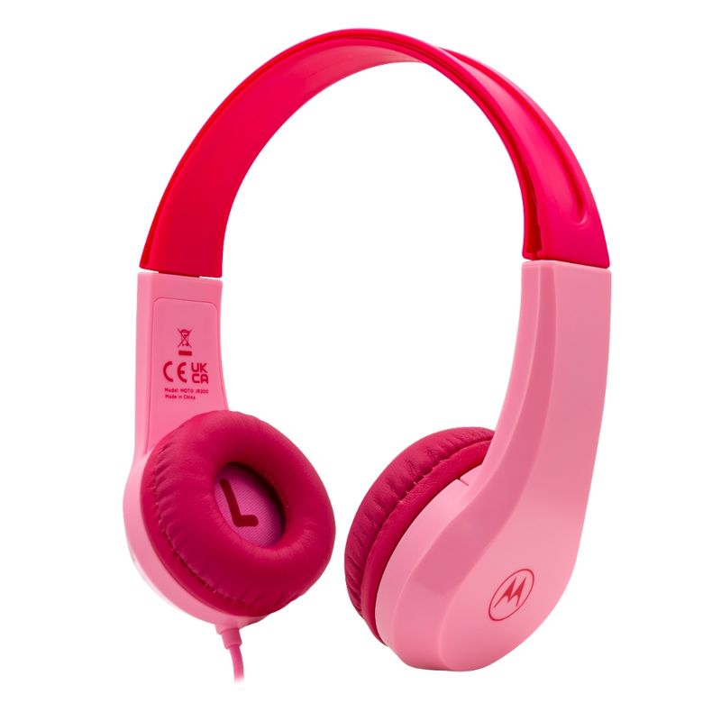 MOTOROLA-AUDIFONO-MOTOROLA-JR-200-CON-CABLE-MANOS-LIBRES-ROSADO