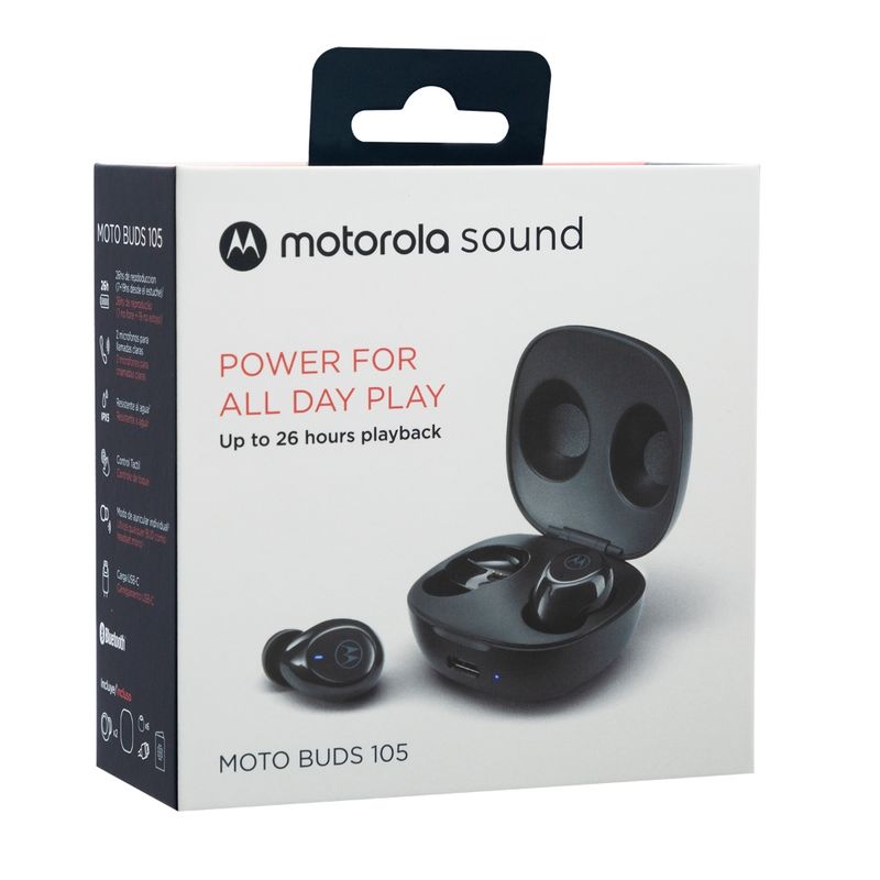 Audifono-Inalambrico-Motorola-Buds-105-True-Bluetooth-True-Wireless