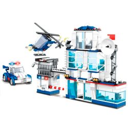 WOMA ARMABLE ESTACION DE POLICIA SWAT C0603A 563 PIEZAS
