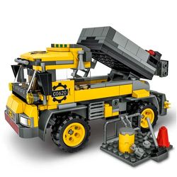 WOMA ARMABLE CAMION DE CONSTRUCCION C0620A 394 PIEZAS