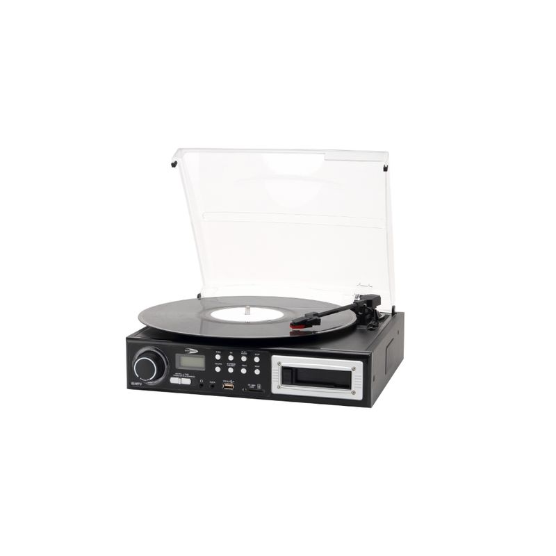 Tornamesa Am/Fm/Usb(Grabacion)/Cassette T28 INTROTECH Tornamesas