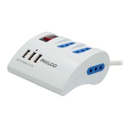 PHILCO ALARGADOR DE ESCRITORIO USB 3 POS 2043B