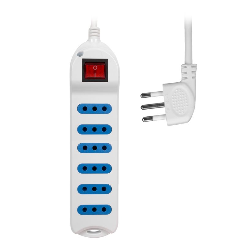 PHILCO-ALARGADOR-XT30-6-POS-5MT-BLANCO