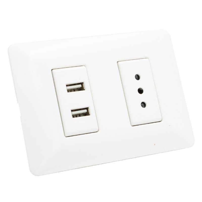 PHILCO-ENCHUFE-PARA-MURO-SIMPLE-C-USB-2.1A-250V-10A
