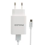PHILCO-CARGADOR-DE-PARED-QUALCOM-3.0-A-C-CABLE-MICRO-QC620-BLANCO