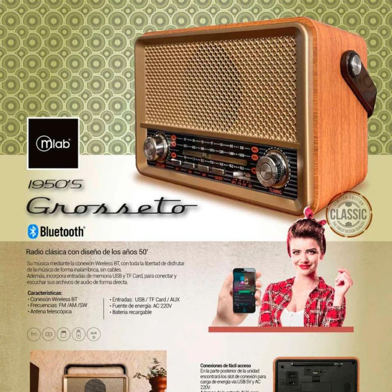 MLAB RADIO RETRO GROSSETO   - Casa Royal