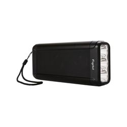 FUJITEL PARLANTE LINTERNA  OUTDOOR CON FUNCION SOS BLACK