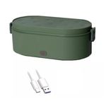 Lonchera-Metalica-Para-Auto-Casa-Usb-Cocina