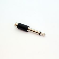 SHALLIN ADAPT. 6.3 PLUG MONO /RCA JACK