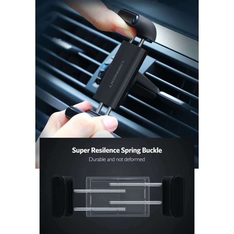 UGREEN-SOPORTE-CELULAR-TIPO-CLIP-PARA-REJILLA-DE-VENTILACION-AUTOMOVIL-LP120
