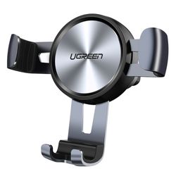 UGREEN SOPORTE CELULAR MULTI-ANGULO AJUSTE POR GRAVEDAD PARA REJILLA DE VENTILACION AUTOMOVIL LP130
