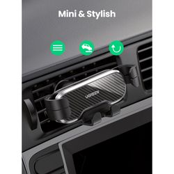 UGREEN SOPORTE CELULAR TIPO CLIP PARA REJILLA DE VENTILACION AUTOMOVIL LP128