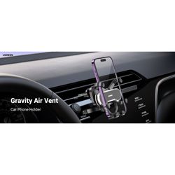 UGREEN SOPORTE CELULAR ARCO TIPO CLIP PARA REJILLA DE VENTILACION AUTOMOVIL LP128