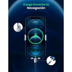UGREEN SOPORTE CELULAR AJUSTE POR GRAVEDAD PARA REJILLA DE VENTILACION REDONDA AUTOMOVIL LP274