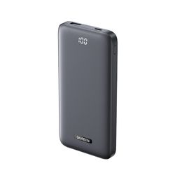 UGREEN BATERÍA PORTATIL 10.000MAH ULTRA SLIM /PANTALLA QUICK CHARGING 20W GRIS PB198