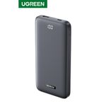 UGREEN-BATERIA-PORTATIL-10.000MAH-ULTRA-SLIM--PANTALLA-QUICK-CHARGING-20W-GRIS-PB198