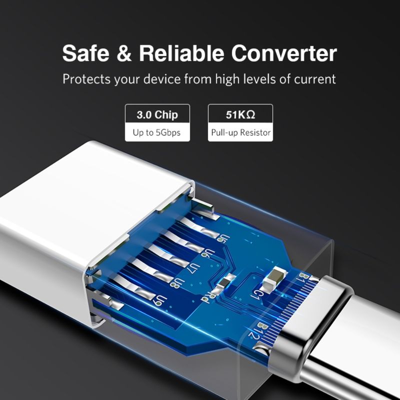 UGREEN-ADAPTADOR-M-H-OTG-USB-C-3.1--USB-A-3.0-PLASTICO-BLANCO-US173