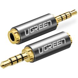 UGREEN ADAPTADOR PLUG 2.5MM A JACK 3.5MM M/H MIC COMPATIBLE 20501