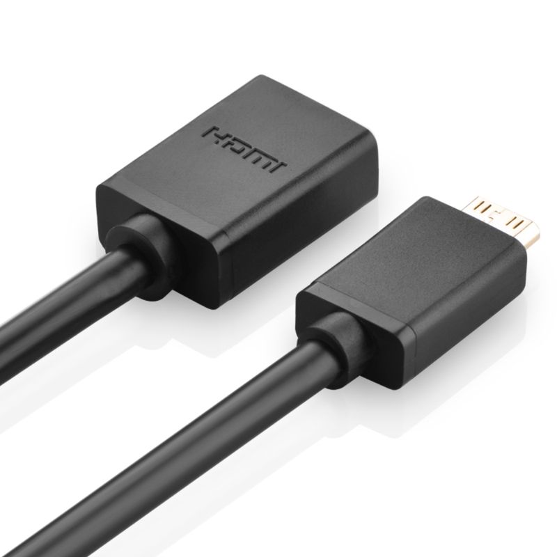 UGREEN-CABLE-ADAPTADOR-MINI-HDMI---HDMI-H-20CM-NEGRO-20137