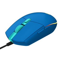 LOGITECH MOUSE G203 LIGHTSYNCNO LANGBLUELAT