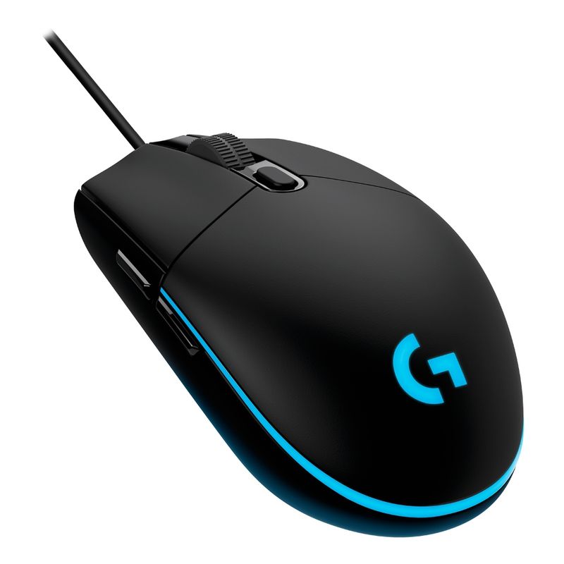 LOGITECH-MOUSE-GAMER-ALAMBRICO-USB-LIGHTSYNC-G203-NEGRO