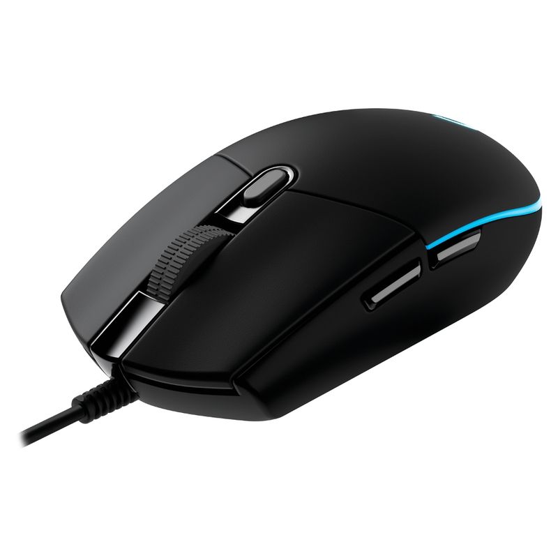 LOGITECH-MOUSE-GAMER-ALAMBRICO-USB-LIGHTSYNC-G203-NEGRO