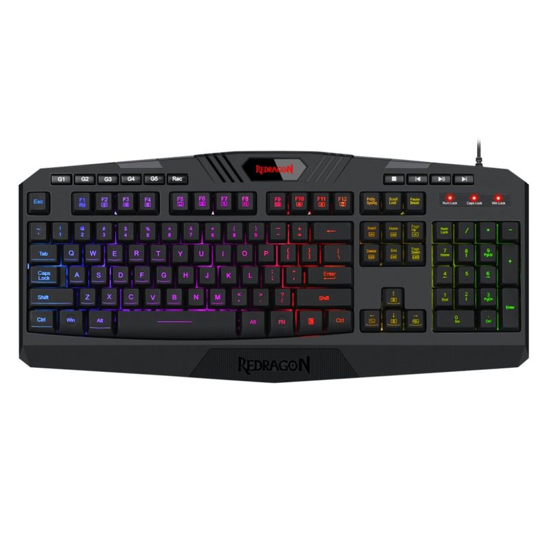 REDRAGON TECLADO GAMER MEMBRANA HARPE casaroyal.cl Casa Royal