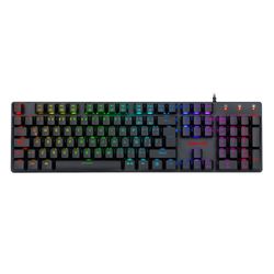 REDRAGON TECLADO GAMER MECANICO SHRAPNEL RGB SW/AZUL