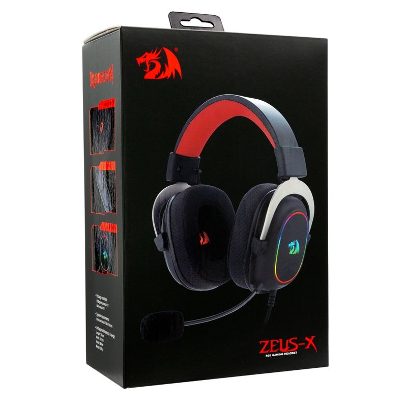 REDRAGON AUDÍFONOS ZEUS-X H510RGB